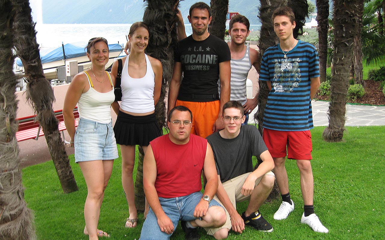 Gruppenfoto vom Jubiläumsausflug 10 Jahre Hallauer